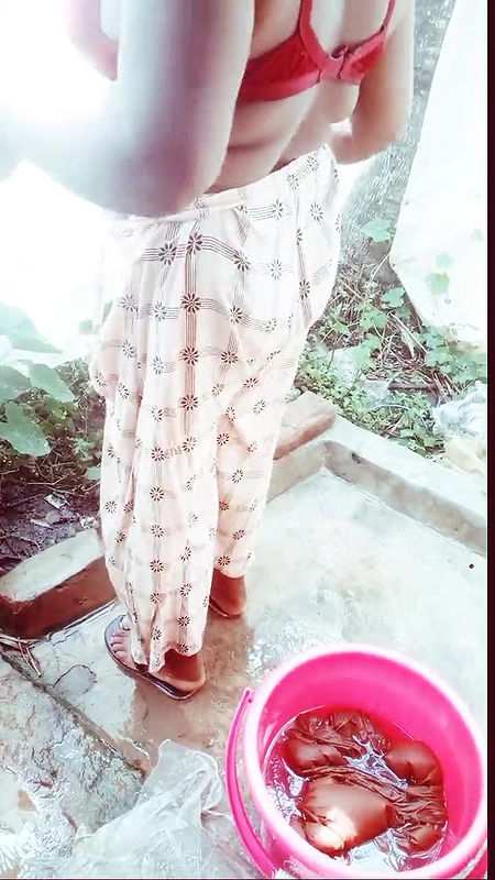 Beautiful village vabi show his big ass and big boobs