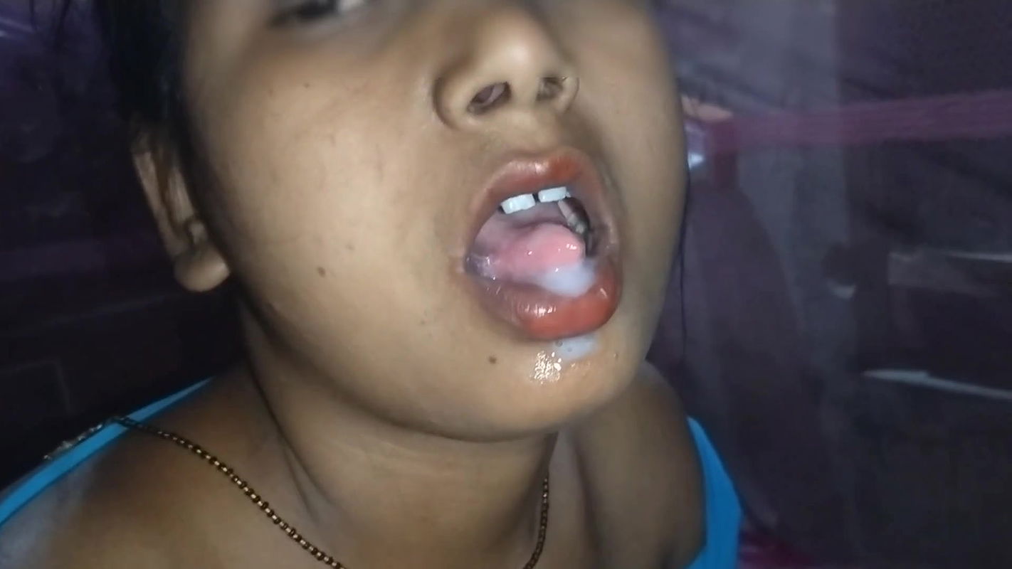 Cum Eating Mouth Desi Bhabhi Eating Cum