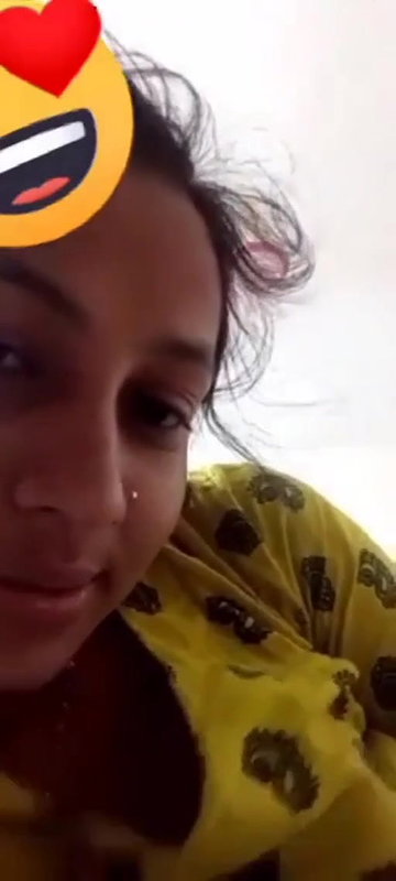 Beautiful Cute Girl Showing