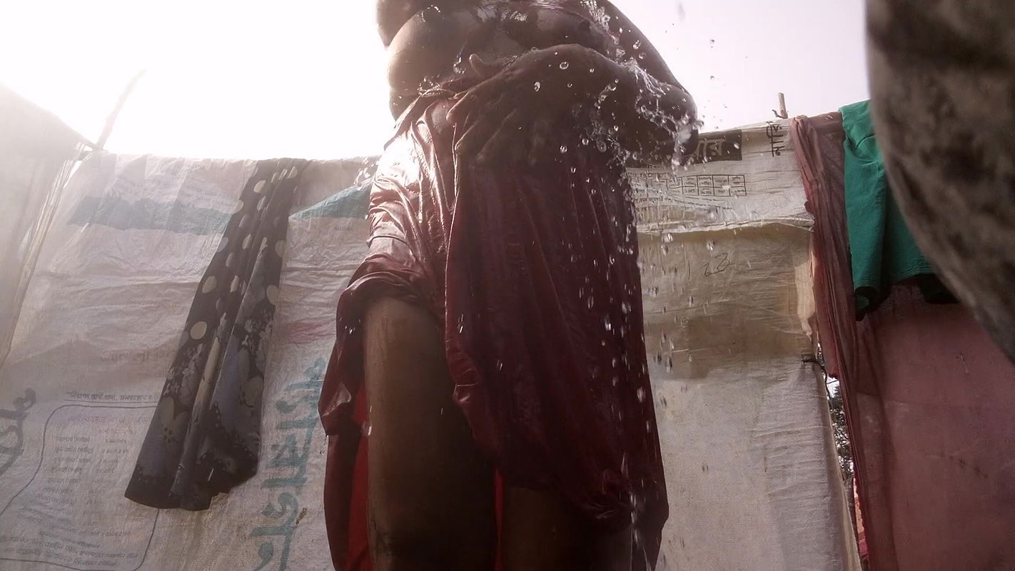 Village vabi show his beautiful pussy