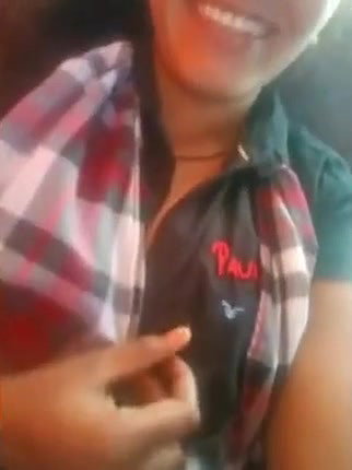 Desi Cute LOvr grl showing Booobs to BF