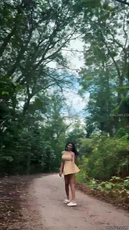 Resmi R Nair Out Door Pee New Clip