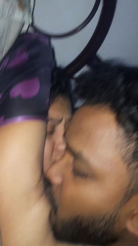 Bhabi armpit licking by husband friend