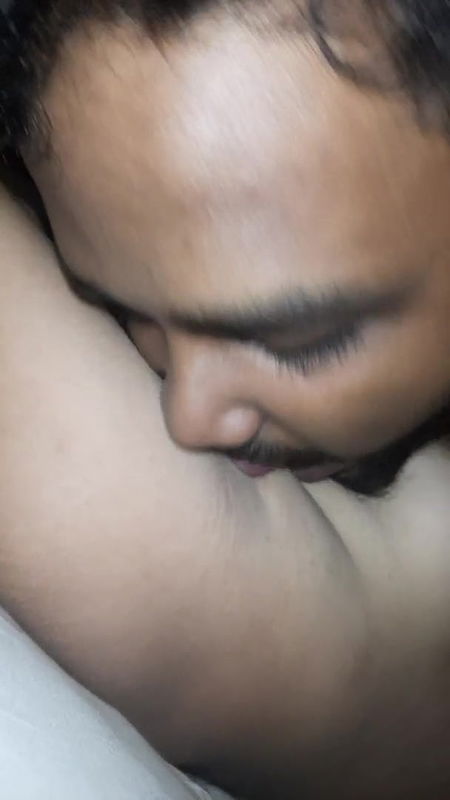 Bhabi armpit licking by husband friend
