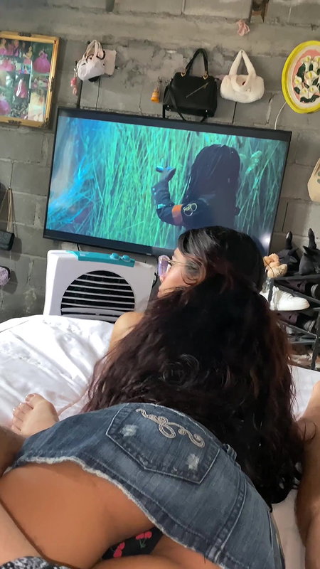 My husband likes me to pee on his cock