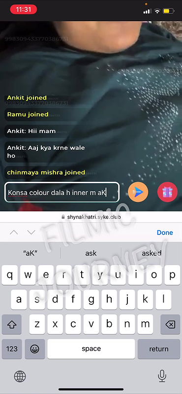 Actress Shyna Khatri Accidental Nipslip Live Show With Face