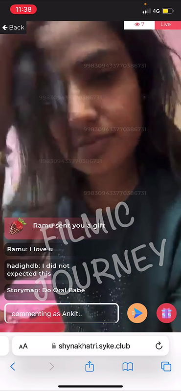 Actress Shyna Khatri Accidental Nipslip Live Show With Face