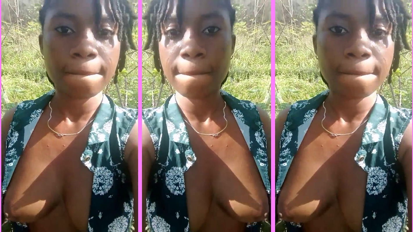 Black Teen Lesbians Risky Outdoor Fun