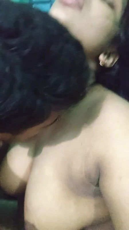 Horny Girl Boob Sucking By Husband