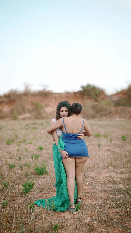 Resmi Nair Blue Dress Lesbian A Lesbian Day – App Content