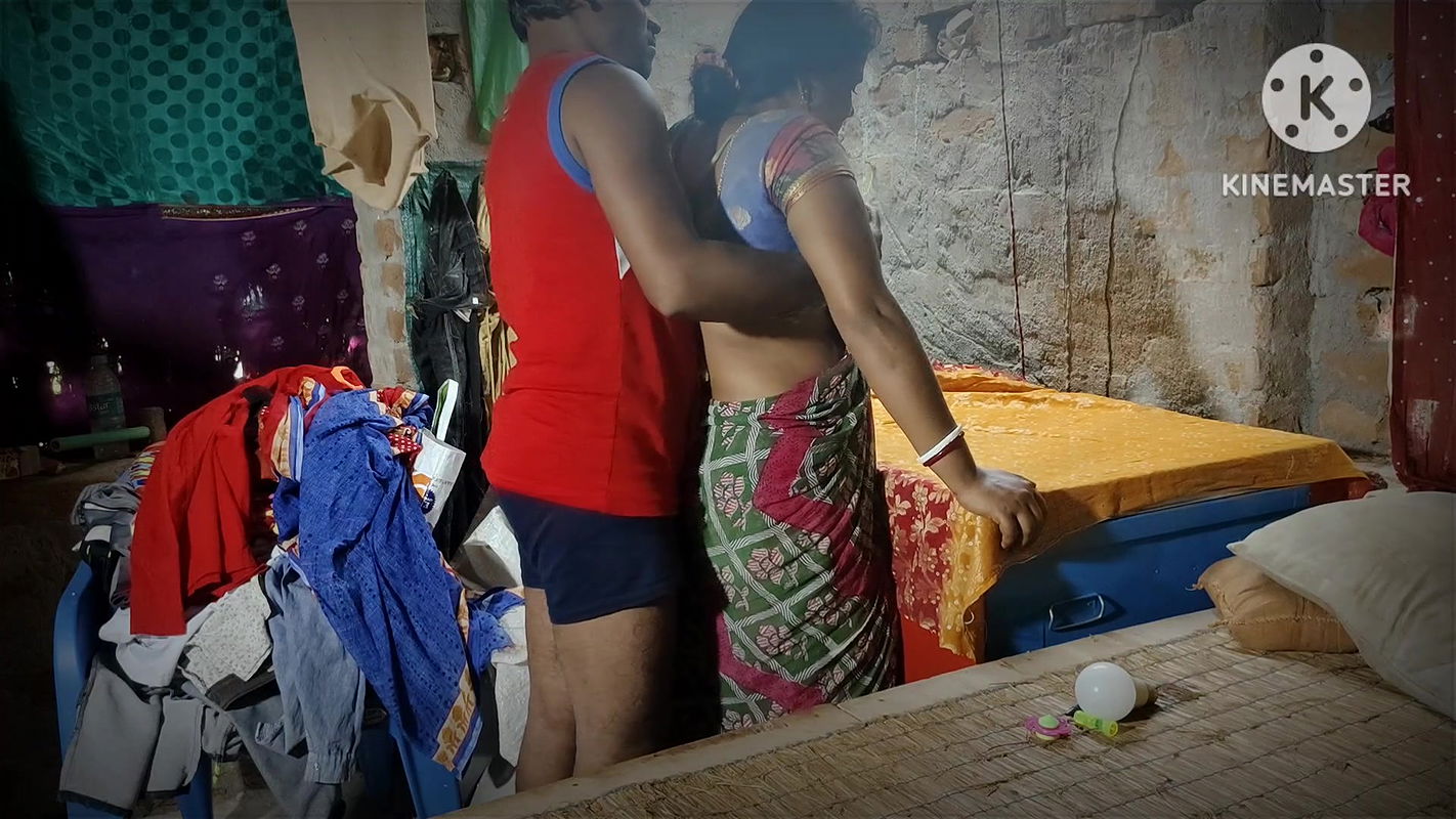 Elder stepsister stripped naked and fucked in doggy style from behind India Desi girls sax