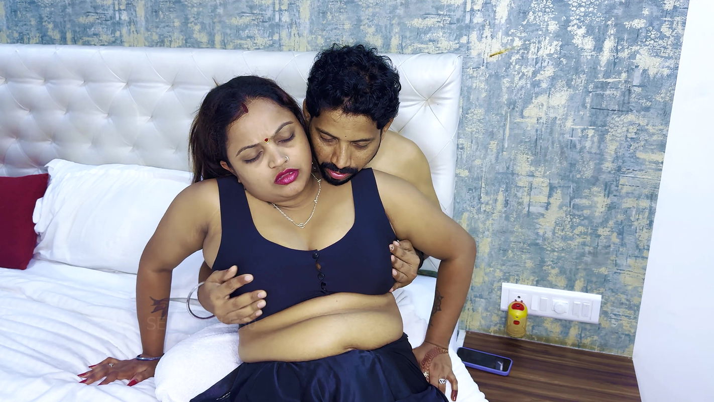 Sexy Angel Studio Hot Indian Bhabhi Black Saree Fucked Rough by Husband Hindi Audio  Faphouse