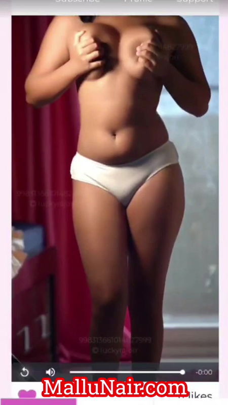 Insta Girl LuckyRajor Ass in Pannties and Boobs Press