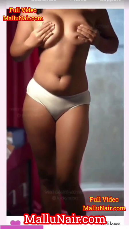 Insta Girl LuckyRajor Ass in Pannties and Boobs Press