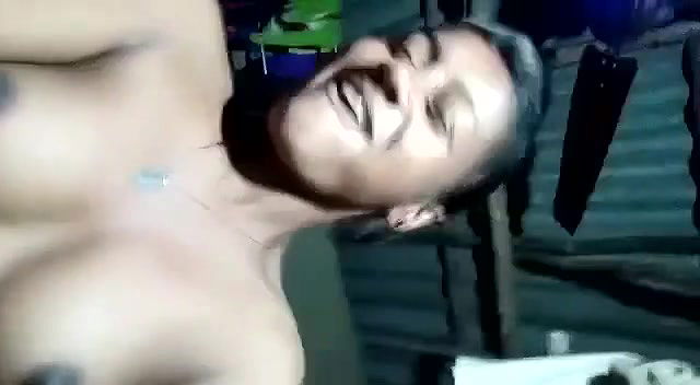 Village girl making video for lover