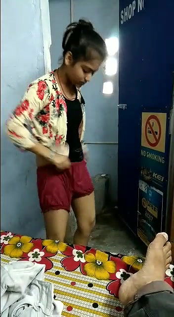 Wearing clothes after fucking, captured