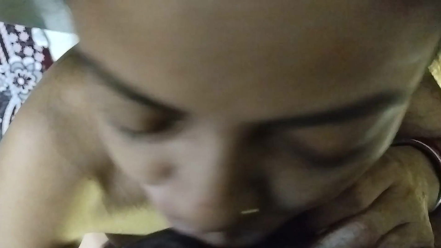 Aunty sucking cock her step uncle hot nipple and tiny little pussy
