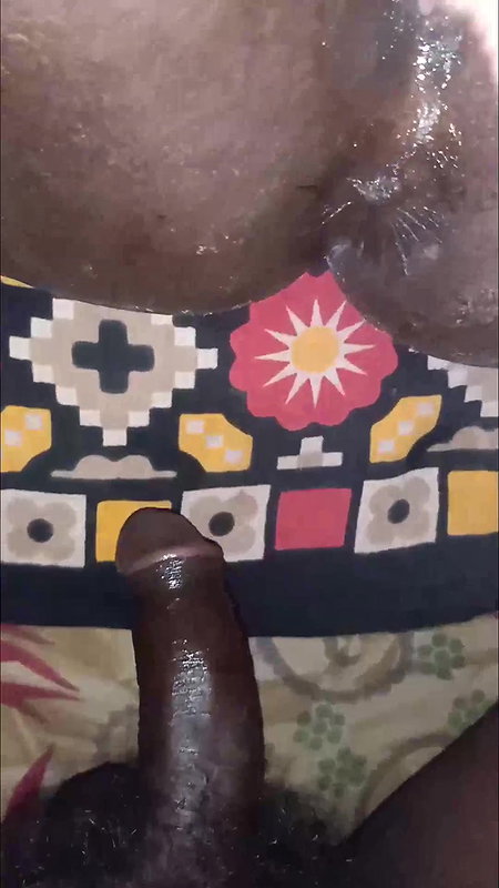 Desi village aunty black pussy
