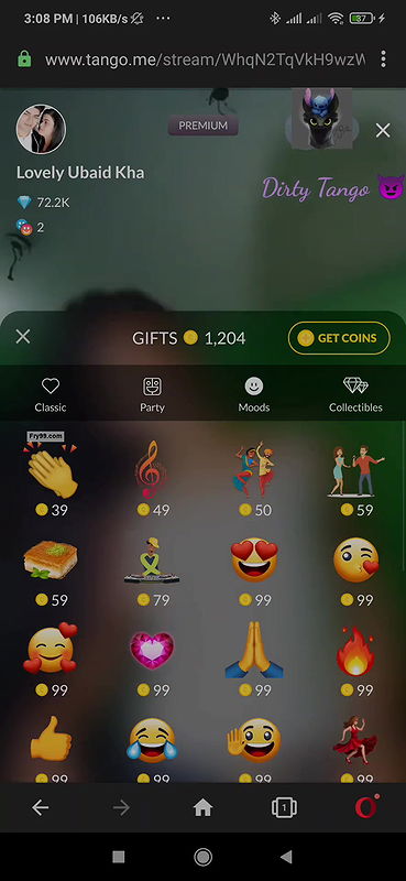 Lovely Ubaid kha tango premium