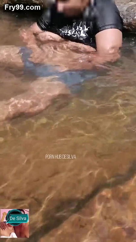 Public Outdoor Shower and Big natural boobs showing