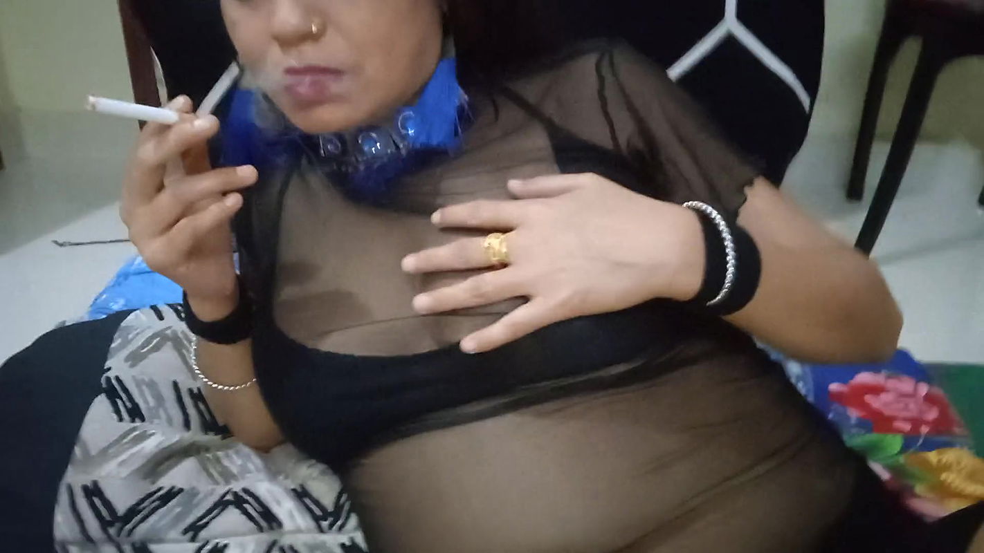 Indian desi bhabhi handjob, and drink alcohol, smoke cigarette, hot,pussy,nippal, boobs