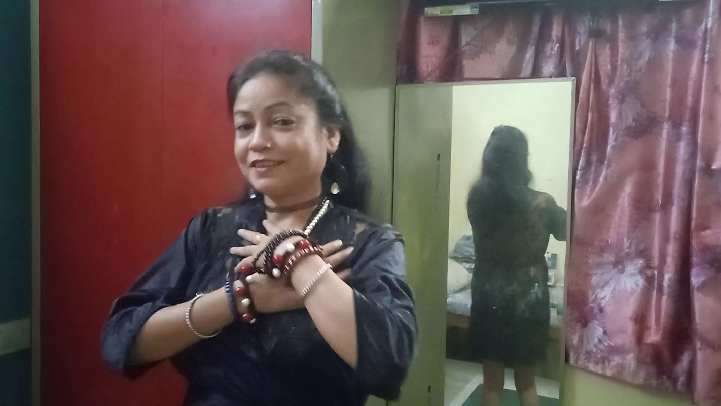 Nude indian women slow motion dance in hindi audio and music