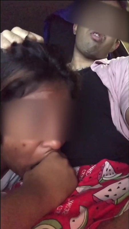 malyali girl gives a brutal sexy sloppy blowjob