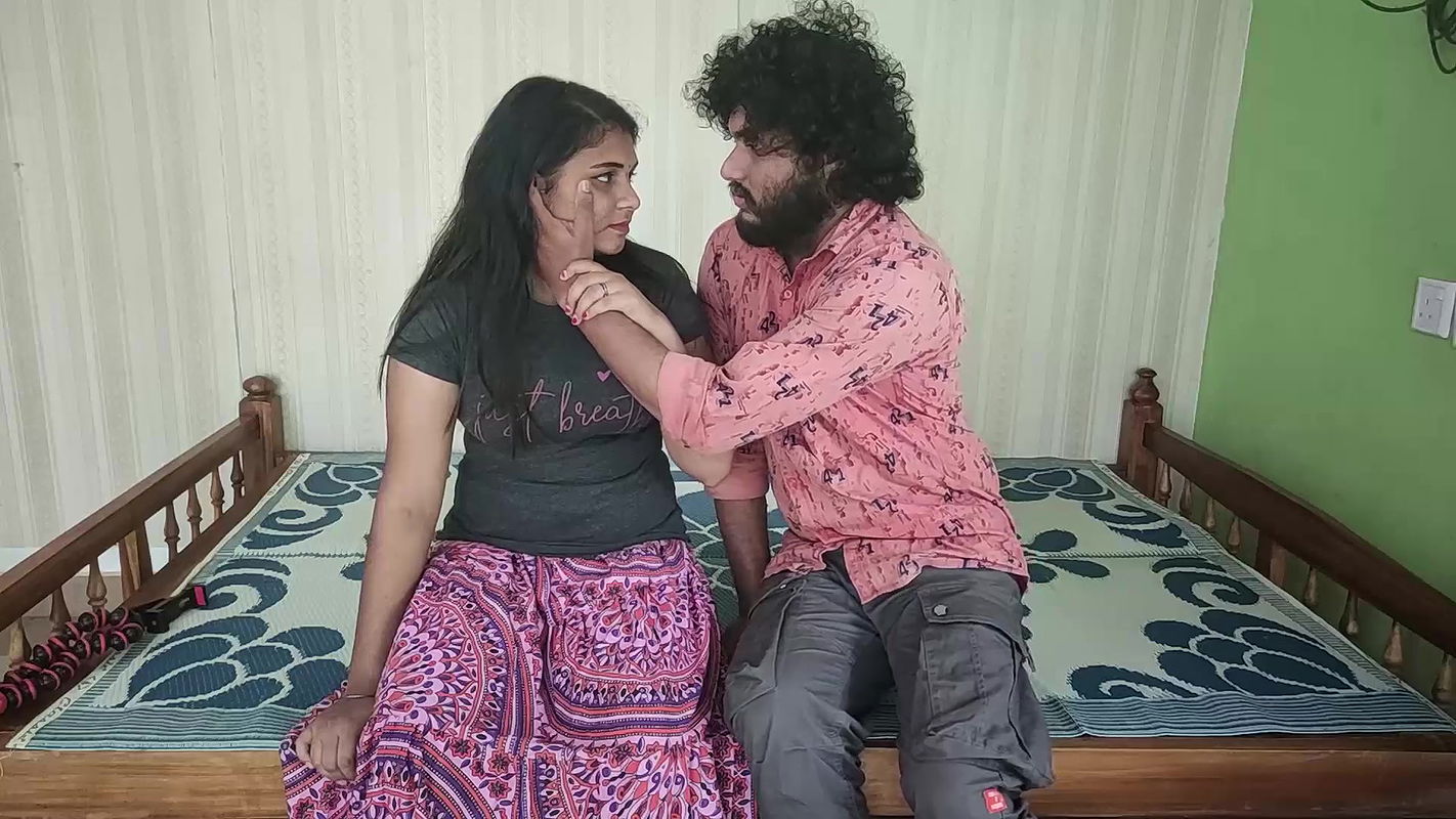 Vaishnavy dominating Sharun Raj hot romance in hotel room, Mallu couple Hot romance, Girl domination romance , Romantic couple