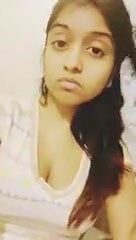 Beautiful girl masturbating