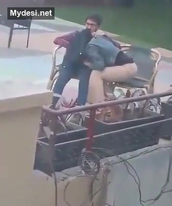 Desi lover fun on open space