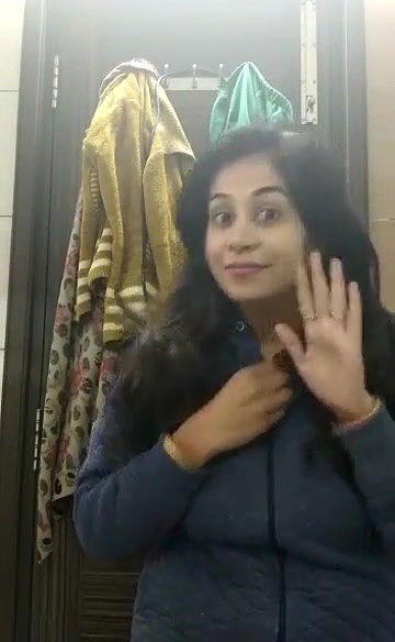 Hot Desi Girl Teasing Boyfriend Saying I Love you
