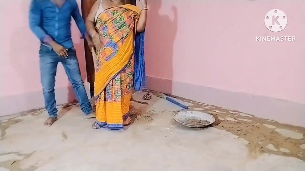 Hot Ranu kicked ass inside room owner store room