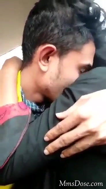 Desi Couple Kissing in Public Place