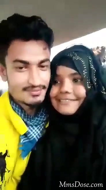 Desi Couple Kissing in Public Place