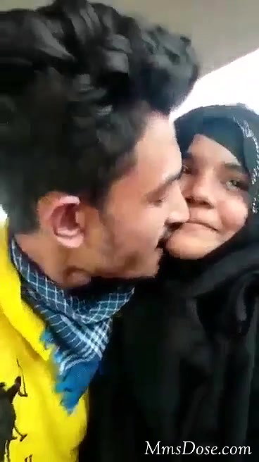 Desi Couple Kissing in Public Place