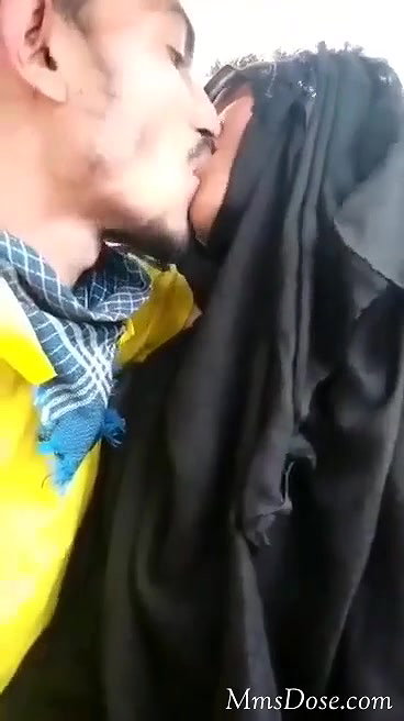 Desi Couple Kissing in Public Place
