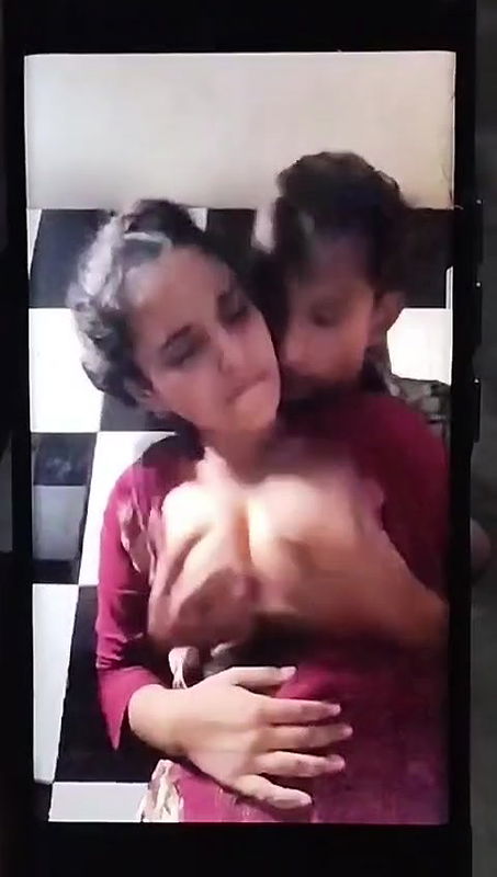 Horny tiktoker with Lover
