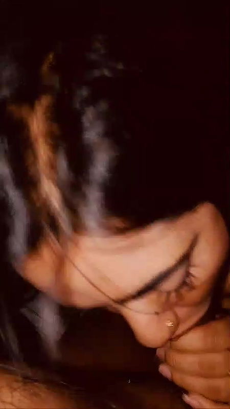 Most Demanded Tiktoker Anisha Momo Full Blowjob Video