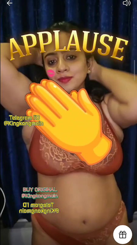 Famous Mallu Model Nila Nambiar Exposing Boobs and Pussy on Tango Live
