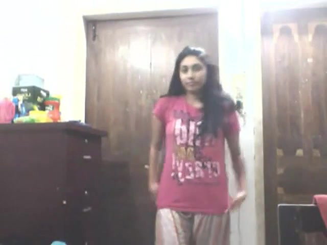 bengali girl in shalwar suit striping and trying dresses