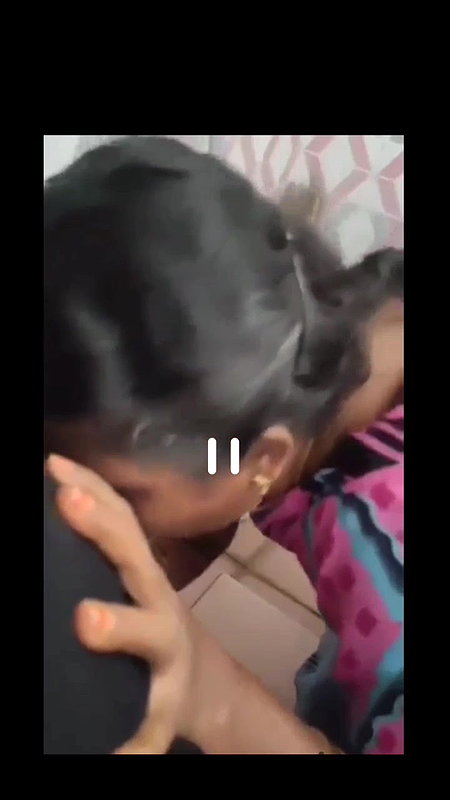 Desi Village aunty showing boobs nd sucking in bathroom