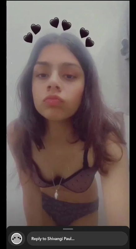 Beautiful Slim Girl Showing