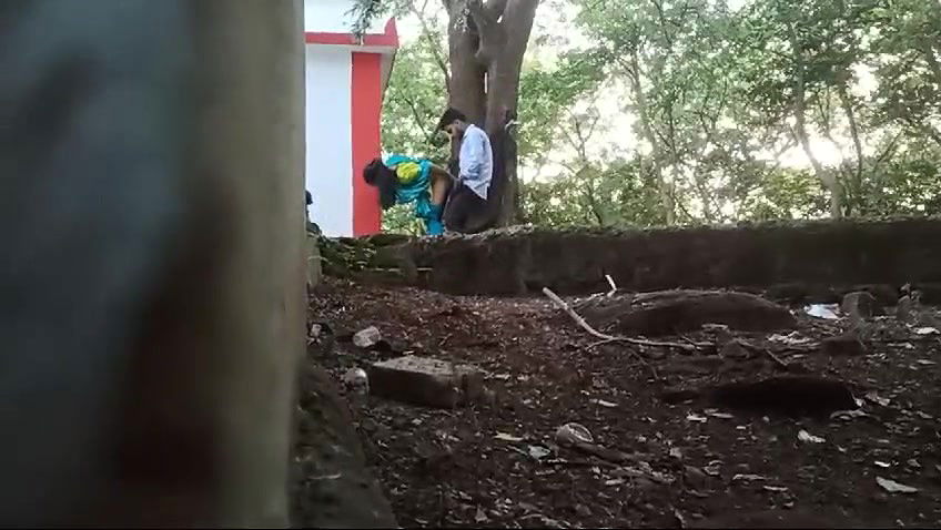 Lover fucking outdoor, secretly recorded