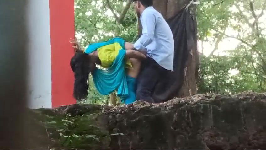 Lover fucking outdoor, secretly recorded