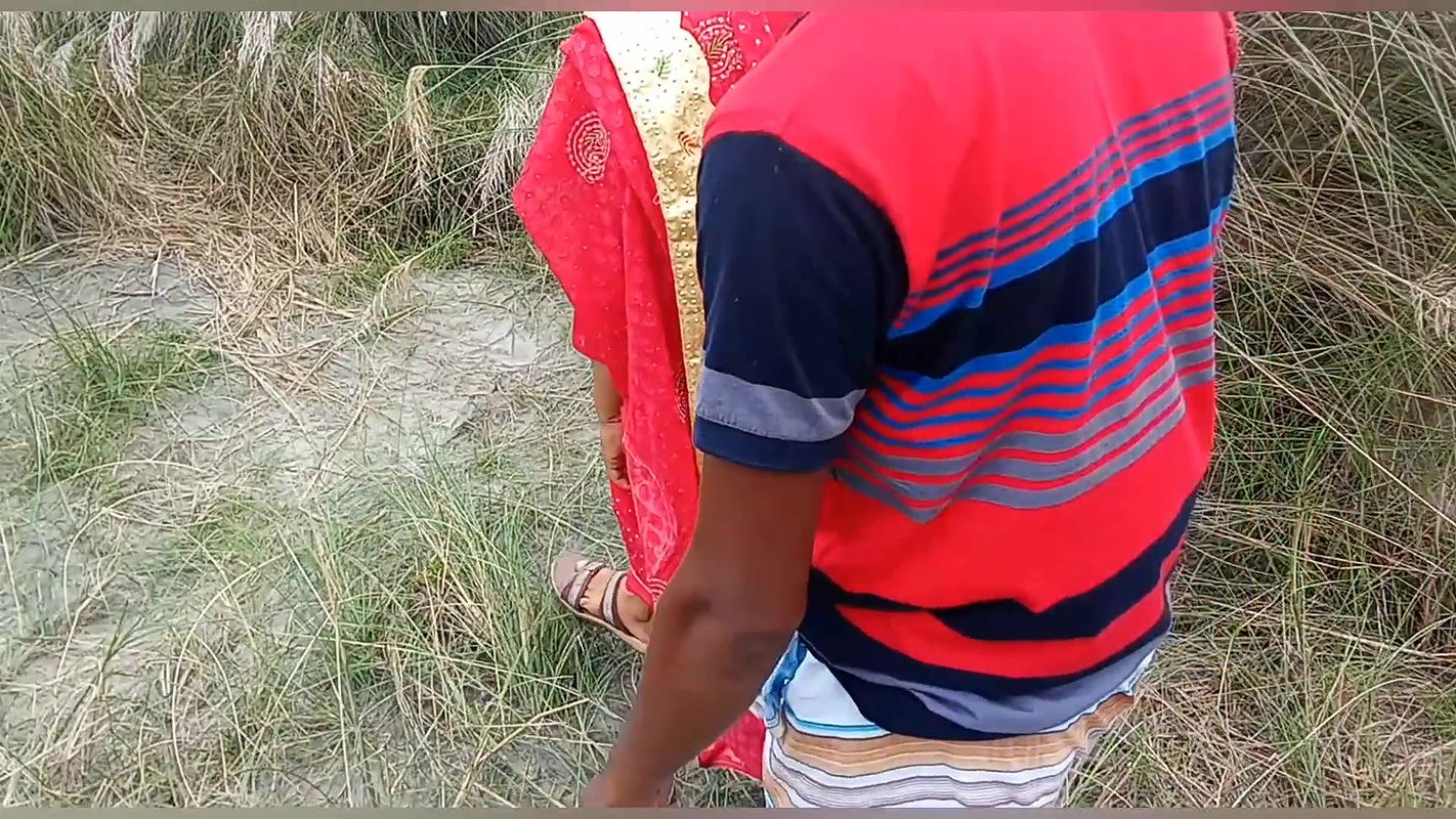 Fucked by Her Younger Stepbrother My Horny Step Sister in Red Saree Doggy Style Sex Real Romantic Sex wi