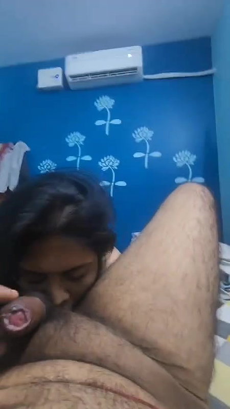 Horny bhabhi licking balls