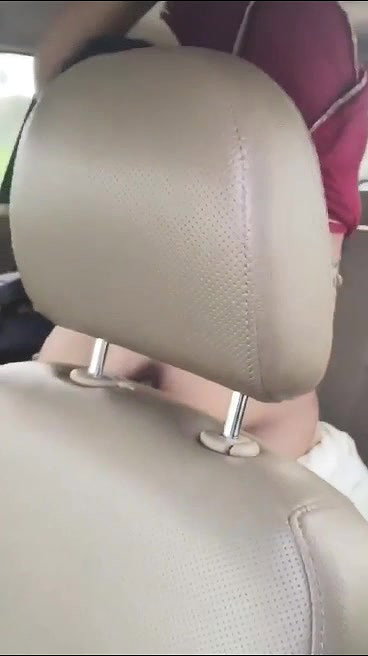 Chubby tanker after Fucking, wearing inside car