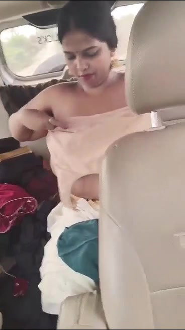 Chubby tanker after Fucking, wearing inside car