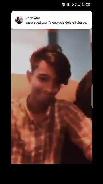 Young Boy Enjoying With His Hijabi GF In Restaurant