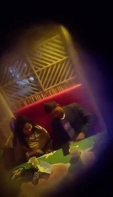 Beautiful Tiktoker Giving Blowjob And Boobs Sucking By Lover In Restaurant Secretly Recorded